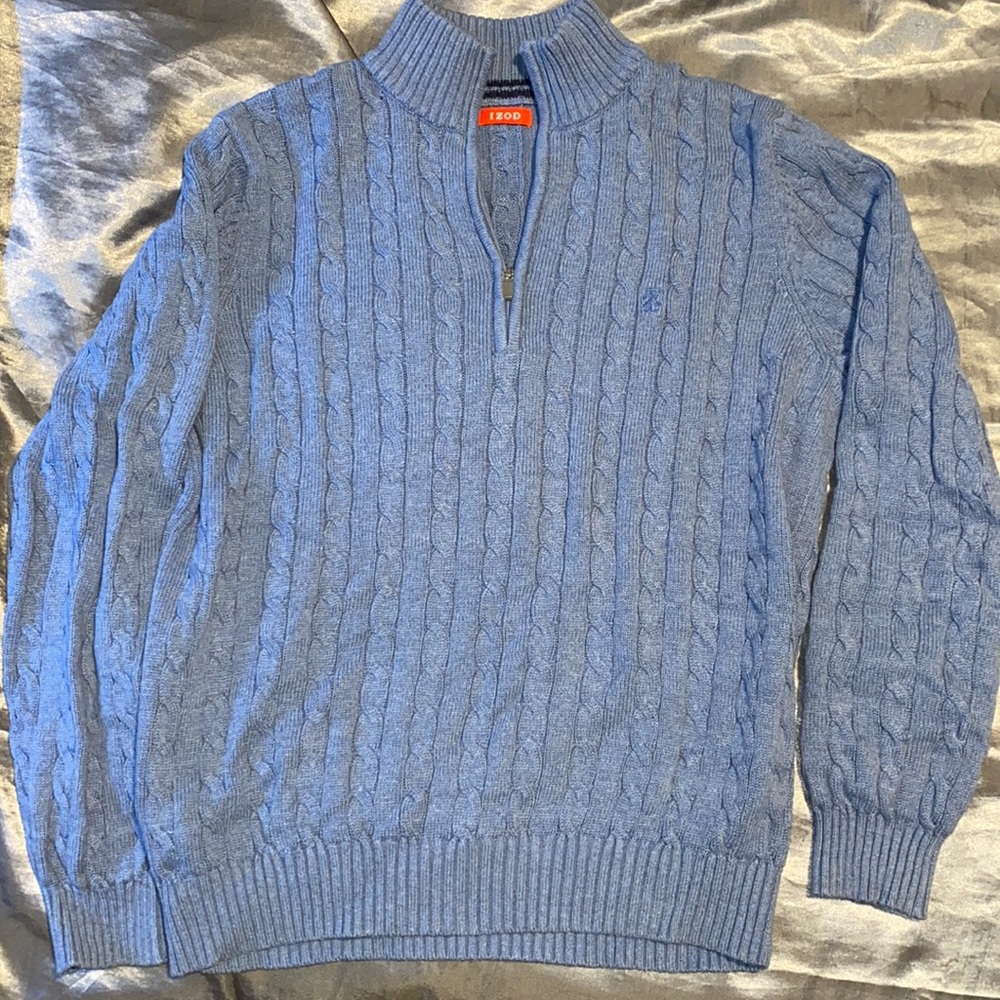 Izod men’s knit sweater, size medium men’s